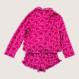 Art Class Short & Shirt Heart Pajamas. Age 6-7