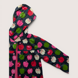Hatley Apple Raincoat. Size 8