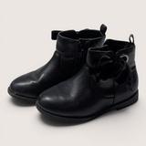 Velvet Bow Detail Chelsea Boots. Size 7