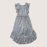 Paper Doll - Shimmer Ruffle Dress. Age 7