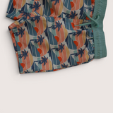 Hawaii Sunset Swim Shorts. Age 3