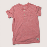 Pink buttoned T-Shirt. Age 5