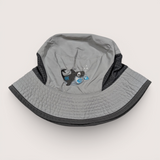 Adjustable Shark Grey Summer Hat. Age 12-18M