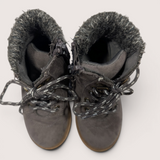 Lace up and zip up Boots - padded cuffs. Size C7