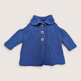 Knitted Peacoat Cardigan. Age 2-3