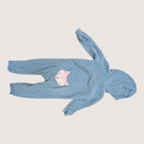 Fox Fleece Hooded Winter Onesie. Age 24M