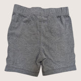 Grey Cotton Sweat Shorts