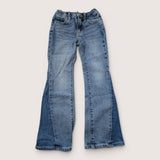 High Rise Flare Denim Jeans. Age 8