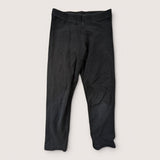 Cropped Black Leggings. Age 8
