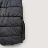 Long Black Light Puffer Coat. Age 6