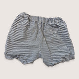 Bermudas - Blue & White Striped. Age 2-3