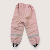 Pink Rain Pants with stirrups. Age 4-5