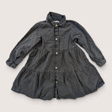 Tiered Denim Shirt Dress. Age 4-5