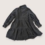 Tiered Denim Shirt Dress. Age 4-5