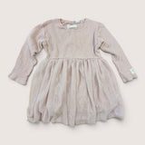 LS Tulle and Ribbed Dress. Age 5