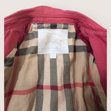 Burberry Blush Pink Trench Coat. Age 3