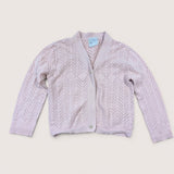 Pink Lightweight Knit Cardigan. Age 7