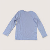 Lilac Unicorn Rainbow LS T-Shirt. Age 6-7