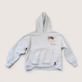 Zara STEM White Hoodie - Fresh Clever Mind. Age 11-12