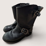 Frye Black Leather Boots. Size 11.5