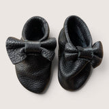 Bow Detailed leather 1st Indoor shoes. Age 12-18M