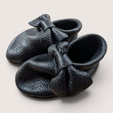 Bow Detailed leather 1st Indoor shoes. Age 12-18M