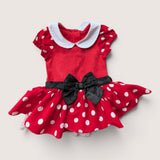 Disney Minne Mouse Baby Dress. Age 9-12M