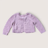 Pink bobble knitted Cardigan. Age 18-24
