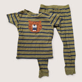 Tiger Cotton Short Sleeve Pyjama. Age 5