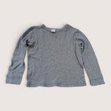 Waffle Grey Sweater. Age 8