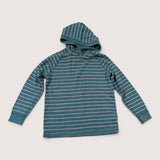Striped Hooded Lightweight Sweater. Age 8