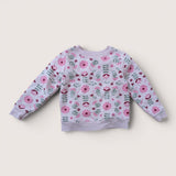 Pink Flower Sweater. Age 2