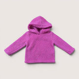 Pink Hooded Fleece. 18-24M