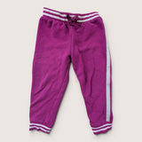 Pink with gold stripe Pants. Age 2