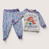 Little Mermaid Pajamas. Age 3