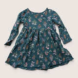 Wildflower Green Dress. Age 24M