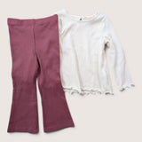 Top & Pants Ribbed Set. Age 24M