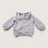Collared Floral Sweats Set. Age 24M