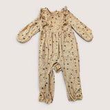 Ochre LS Black & white flower Pajamas. Age 12-18M