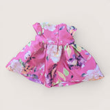 Pink Floral Dress. Age 0-3M