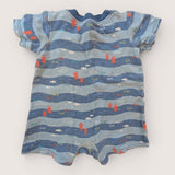 Sealife Summer Onesie. Age 3-6M