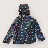 Rainbow Rain Jacket. Age 6