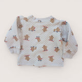 Quilted Bear Sweater