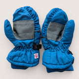 Hot Paws Blue Mittens. Age 4-6