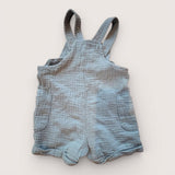 Organic Little Planet Lightweight Dungarees. Age 12M