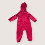 Red Sweater Onesie. Age 18-24M