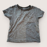 Khaki Pocket SS T-Shirt. Age 2-3