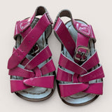 Salt Water Pink Patent Leather. Size 4