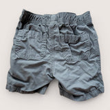 Grey Chino Style Shorts. 6-12M