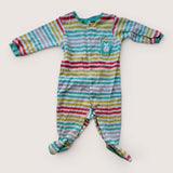 Pekkle Striped Pajamas, Age 9M